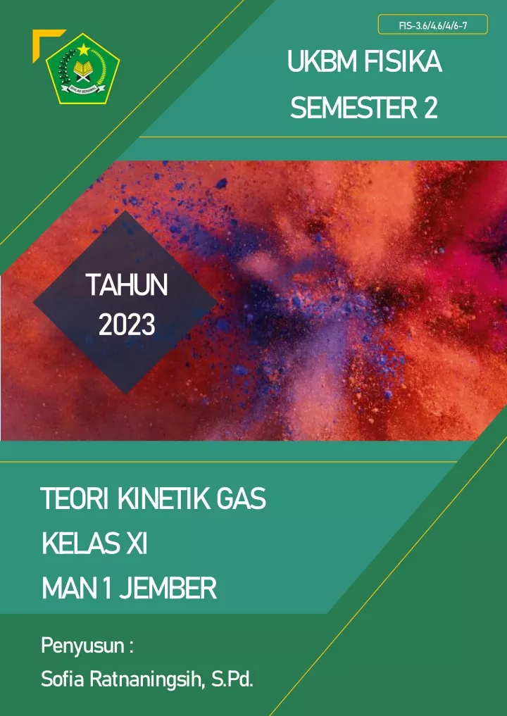 PPT - UKBM Teori Kinetik Gas PowerPoint Presentation, free download ...