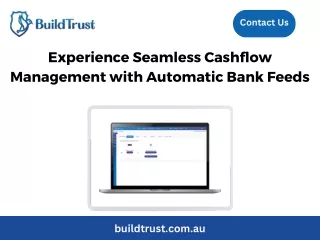 Experience Seamless Cashflow Management with Automatic Bank Feeds