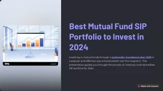 best mutual fund sip portfolio to invest in 2024