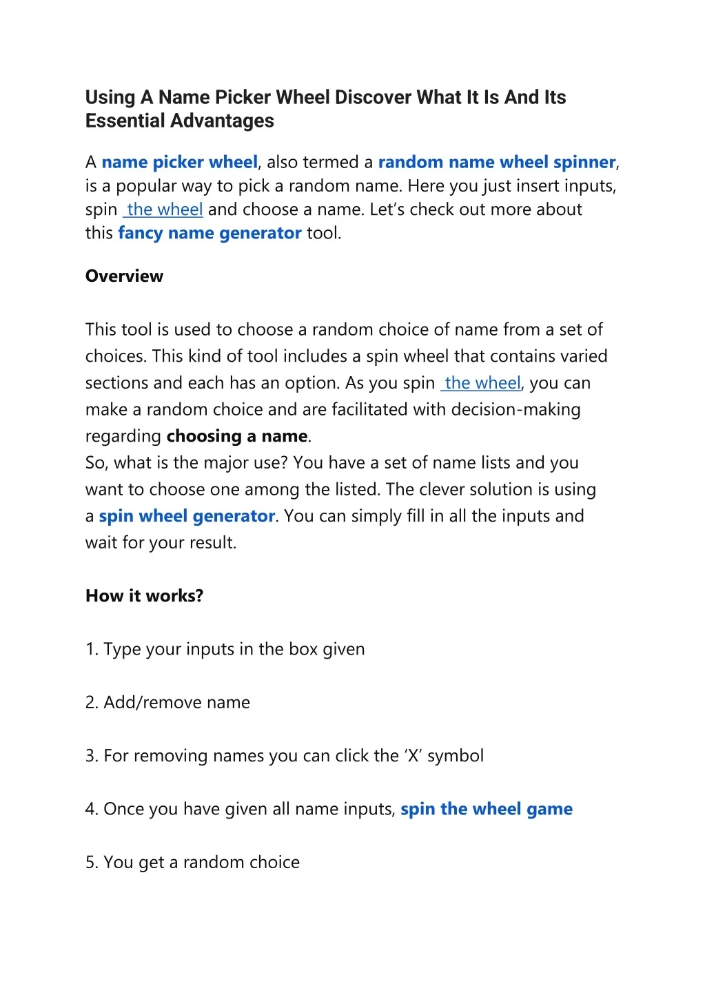 PPT - Using A Name Picker Wheel Discover What It Is And Its Essential ...