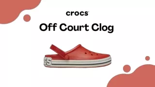 Buy Off Court Clog Online In India