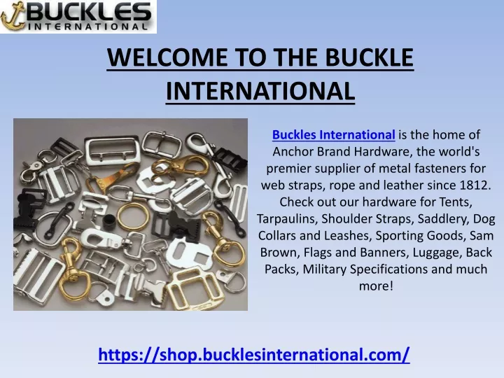 welcome to the buckle international