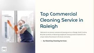 Top CommercialCleaning Service in Raleigh