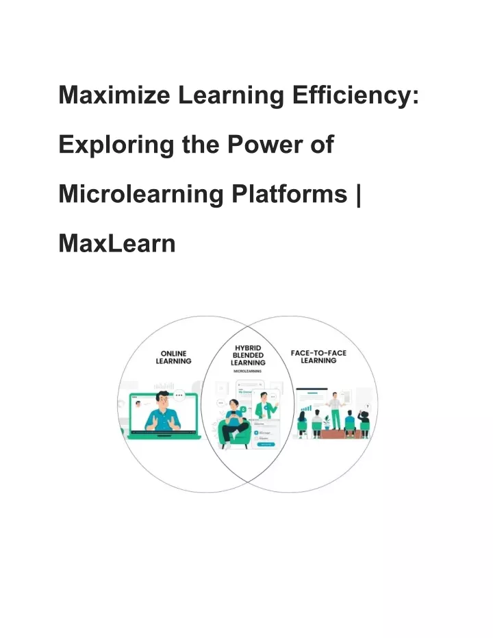 maximize learning efficiency