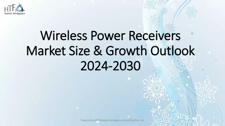 wireless power receivers market size growth outlook 2024 2030