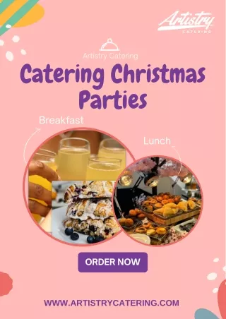 Catering For Christmas Parties in Northern Virginia