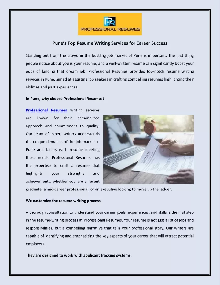 pune s top resume writing services for career