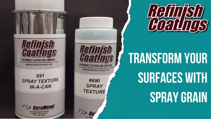 transform your surfaces with spray grain