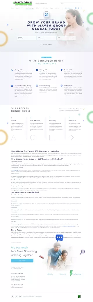 Maven Group: The Premier SEO Company in Hyderabad
