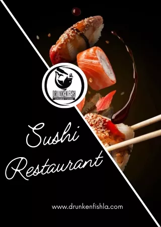 Sushi Restaurant by Drunken Fish