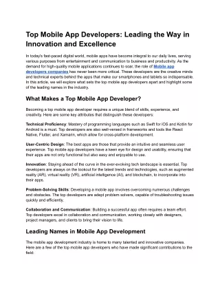 Top Mobile App Developers_ Leading the Way in Innovation and Excellence (14)