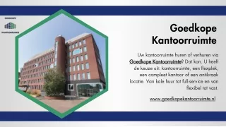 Goedkope Kantoorruimte