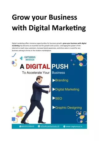 grow your business with digital marketing