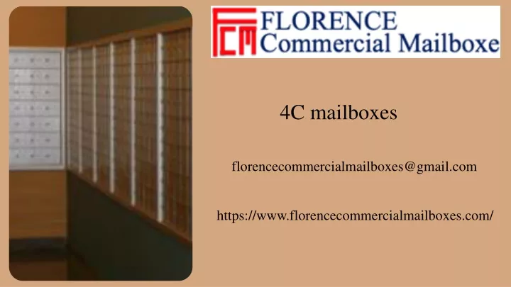 4c mailboxes