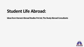 Study Abroad Consultants Harvest Abroad Studies