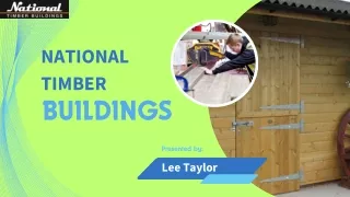 Expertly Crafted Timber Buildings for Your Welsh Property