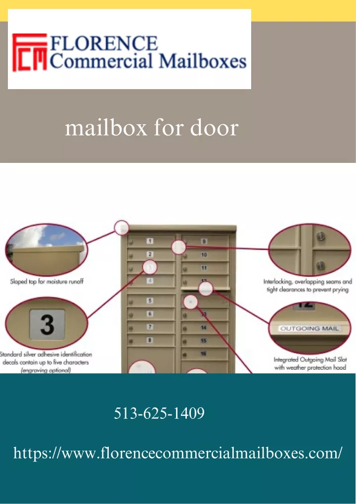 mailbox for door