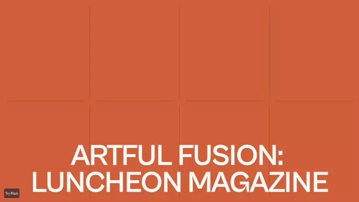 artful fusion luncheon magazine