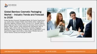 Global Bamboo Cosmetic Packaging Market – Industry Trends and Forecast to 2028
