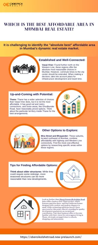 Which is the best affordable area in Mumbai real estate