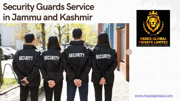 security guards service in jammu and kashmir