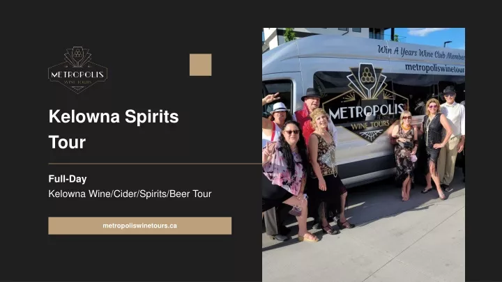 kelowna spirits tour