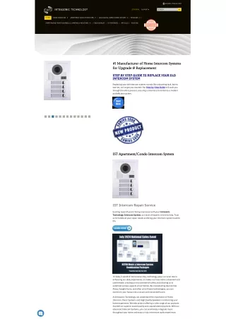 Intrasonic Technology: Enhancing Home Communication and Entertainment