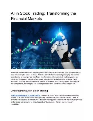 AI in Stock Trading_ Transforming the Financial Markets