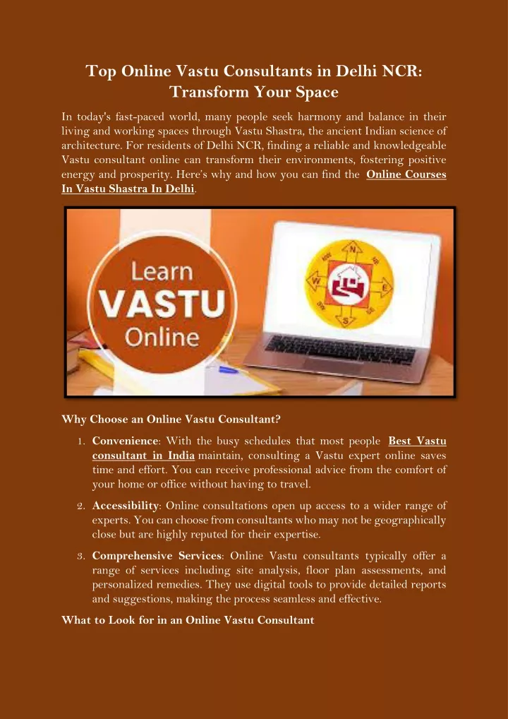 top online vastu consultants in delhi