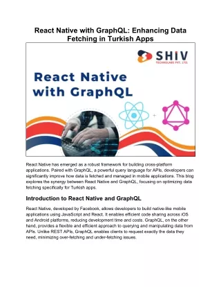 react native with graphql enhancing data fetching