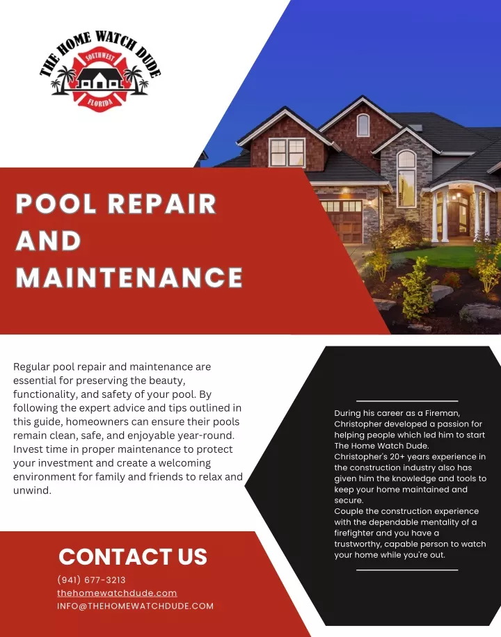 pool repair and maintenance maintenance