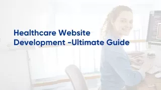 Healthcare WebSite Development