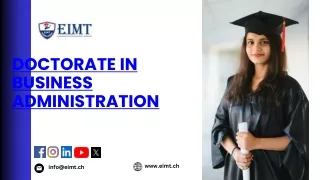 Doctorate In Business Administration