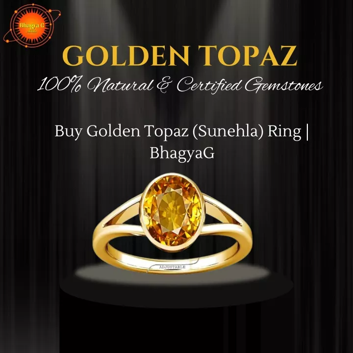 golden topaz 100 natural certified gemstones