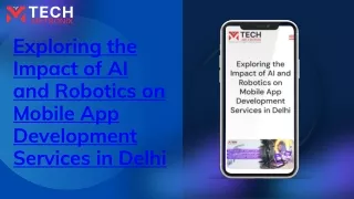 exploring the impact of ai and robotics on mobile