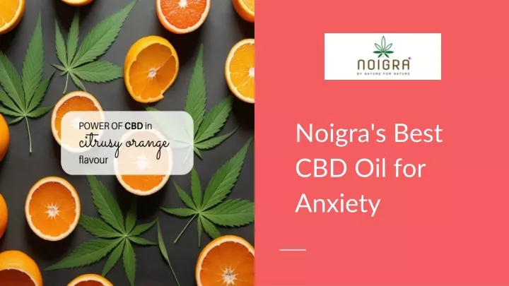 noigra s best cbd oil for anxiety