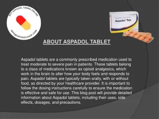 about aspadol tablet