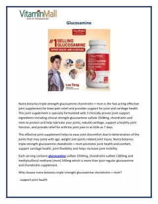glucosamine