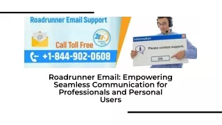 Roadrunner Email Support Number