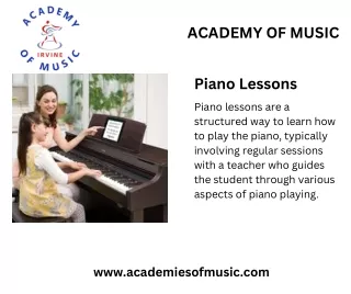 Piano Mastery: Comprehensive Piano Lessons for All Ages