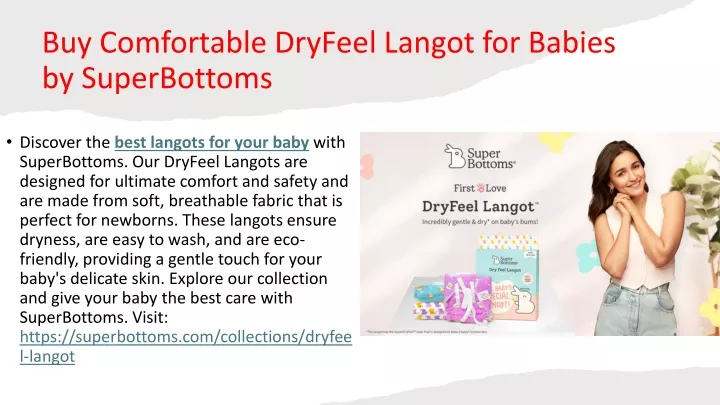 buy comfortable dryfeel langot for babies by superbottoms