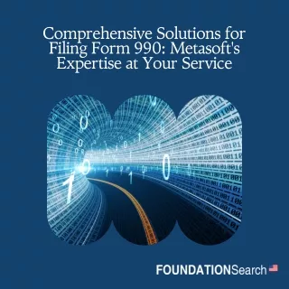 comprehensive solutions for filing form