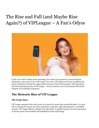 the rise and fall and maybe rise again