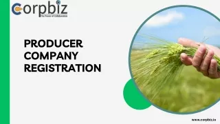 producer company registration