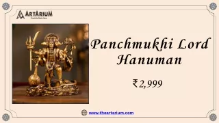 Panchmukhi Lord Hanuman Car Dashboard Idol