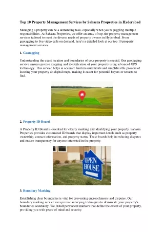 top 10 property management services by sahasra