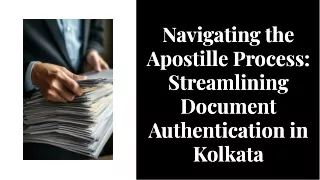 apostille services in kolkata