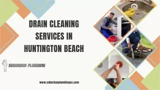 drain cleaning services Huntington Beach