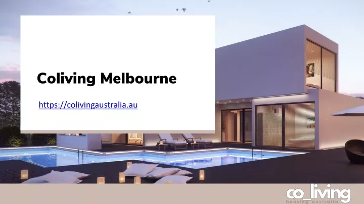 coliving melbourne