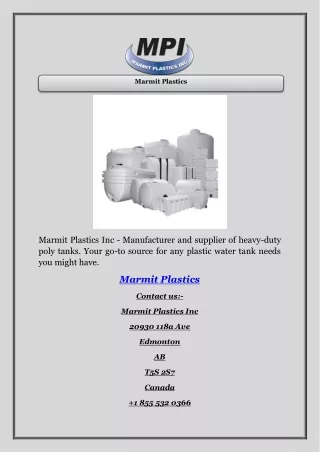 Marmit Plastics